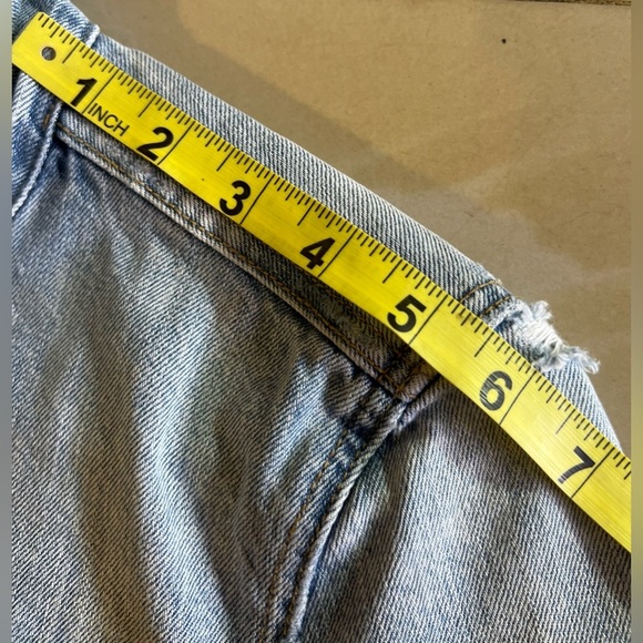 Jean jacket Hadid denim jacket with white stars. logo HADID on the back - Picture 12 of 16